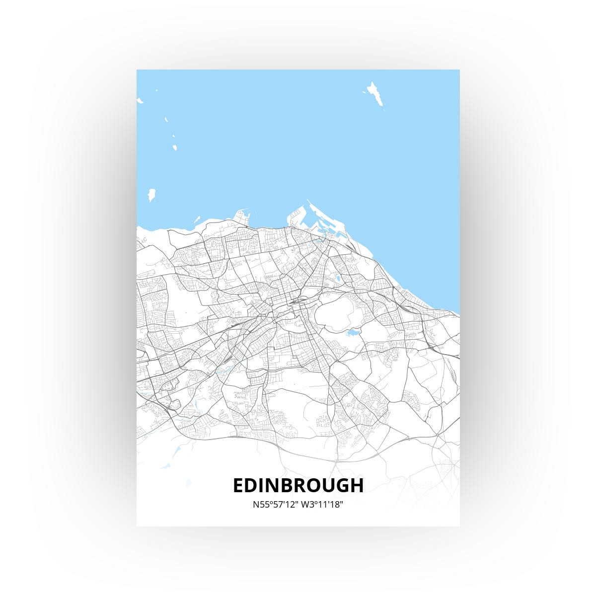 Edinbrough poster - Zelf aan te passen!