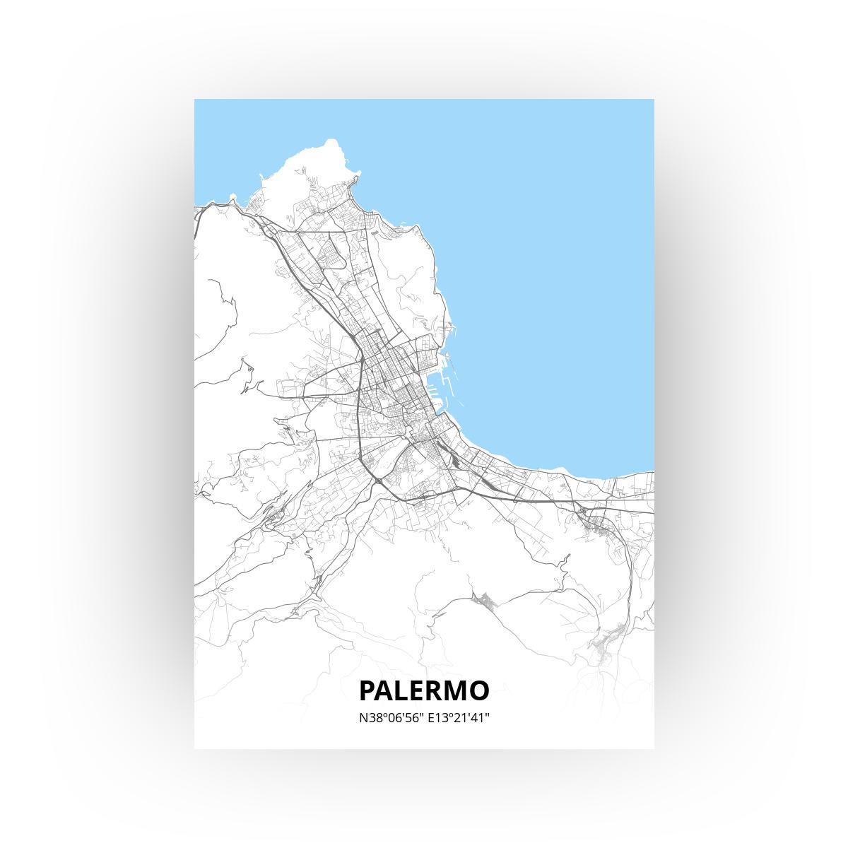 Palermo poster - Zelf aan te passen!