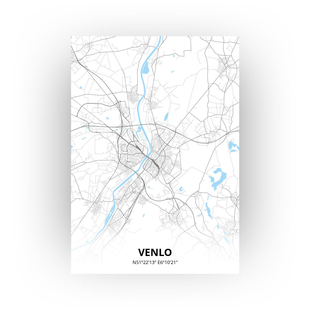 Venlo poster - Zelf aan te passen!