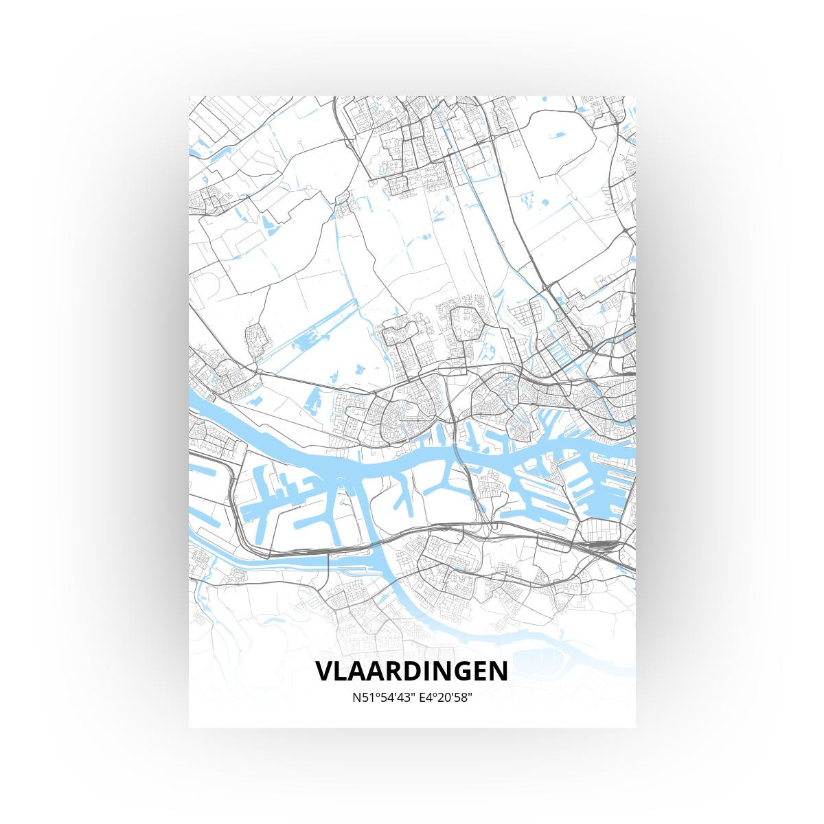 Vlaardingen poster - Zelf aan te passen!