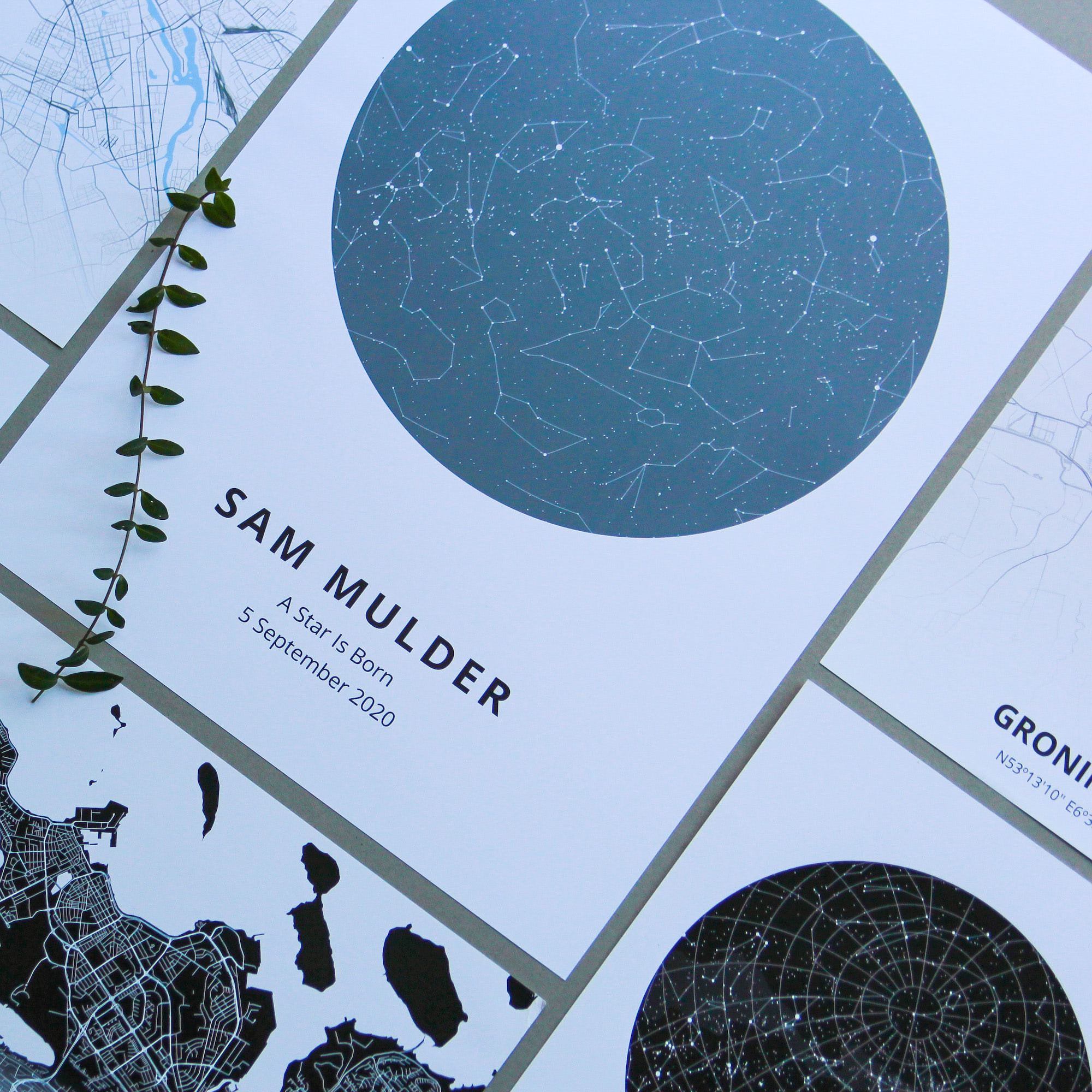 Sam Mulder - Sterrenposter Geboorte