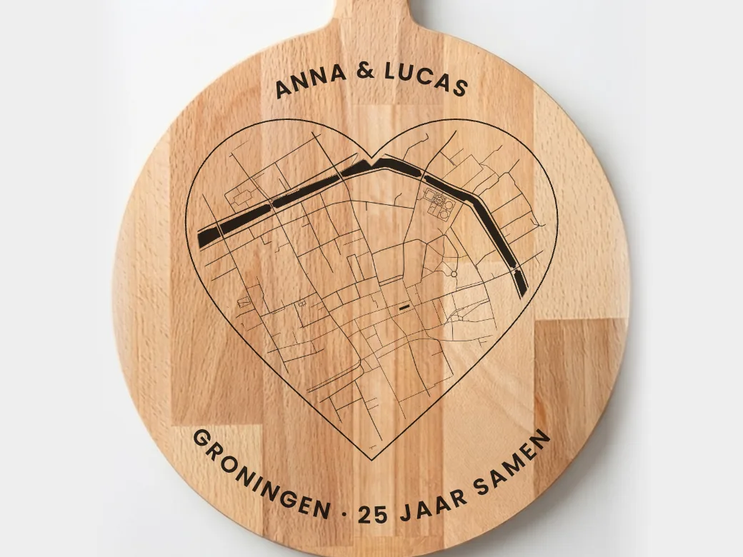 Samen — hart met rand