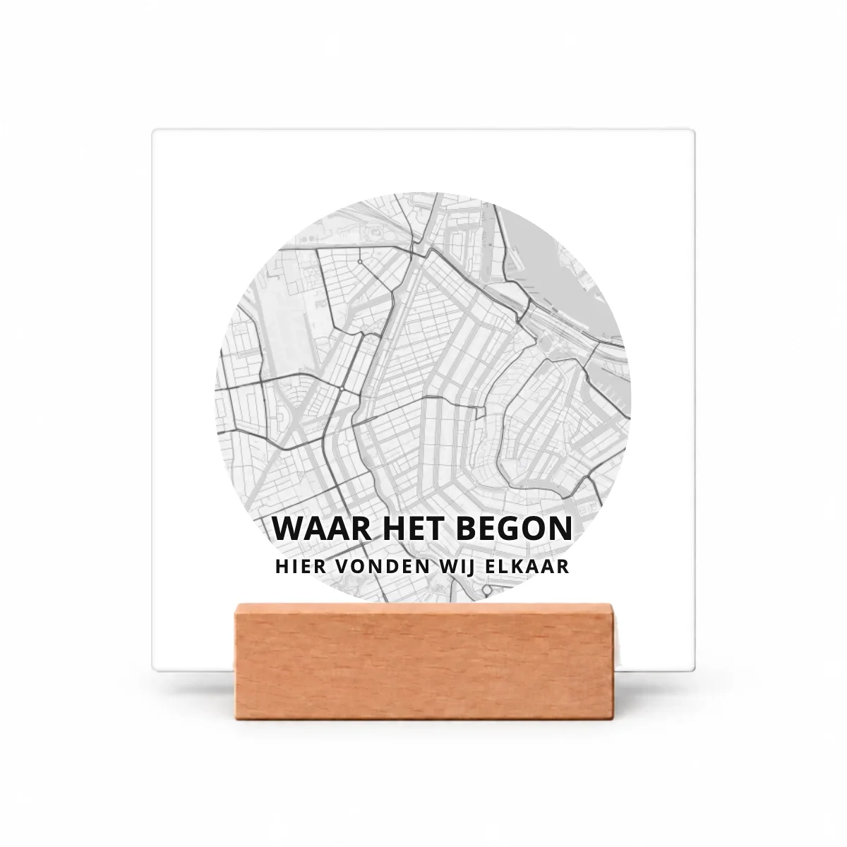 Waar het begon op een tegeltje