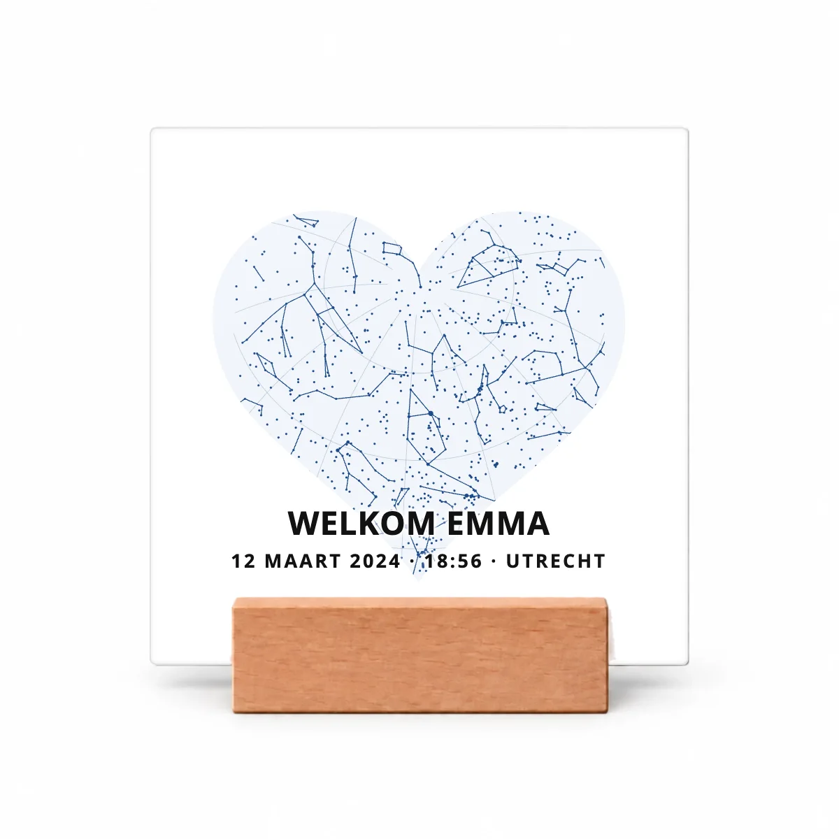 Welkom Emma op een tegeltje