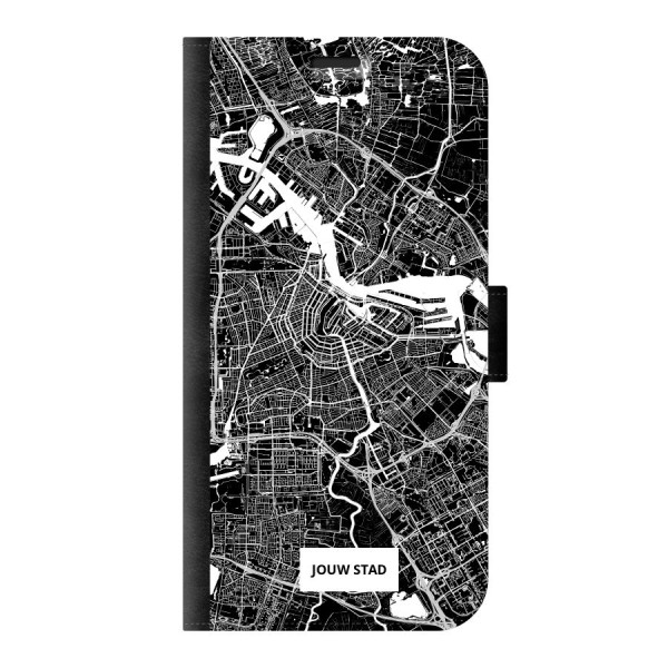 Apple iPhone 13 mini Wallet case (front printed, black)