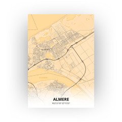 Almere print - Antiek stijl