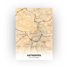 Antwerpen print - Antiek stijl