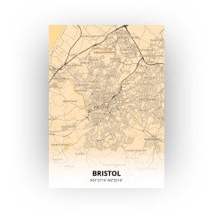 Bristol print - Antiek stijl
