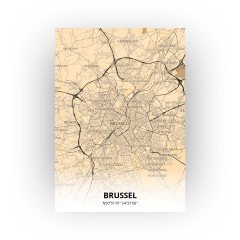 Brussel print - Antiek stijl