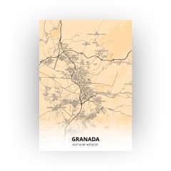 Granada print - Antiek stijl