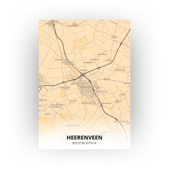 Heerenveen print - Antiek stijl