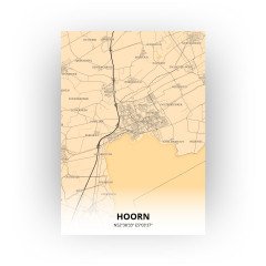 Hoorn print - Antiek stijl