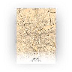 Lyon print - Antiek stijl