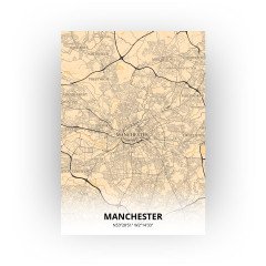 Manchester print - Antiek stijl