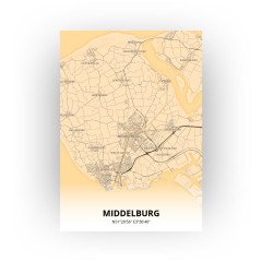 Middelburg print - Antiek stijl