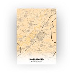 Roermond print - Antiek stijl