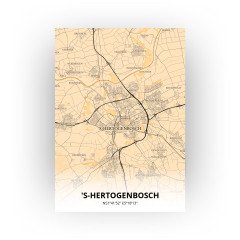 's-Hertogenbosch print - Antiek stijl