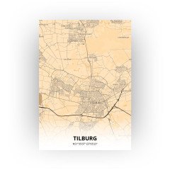 Tilburg print - Antiek stijl