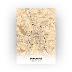 Toulouse print - Antiek stijl