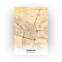 Utrecht print - Antiek stijl