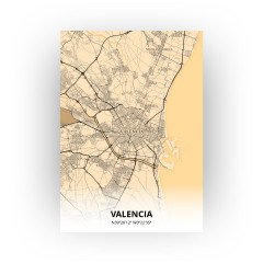 Valencia print - Antiek stijl