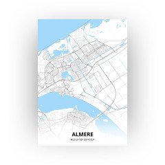 Almere print - Standaard stijl