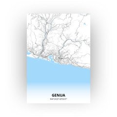 Genua print - Standaard stijl