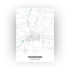 Hoogeveen print - Standaard stijl