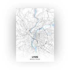 Lyon print - Standaard stijl