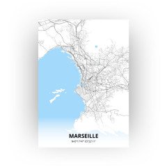 Marseille print - Standaard stijl