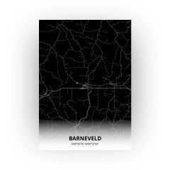 Barneveld print - Zwart stijl