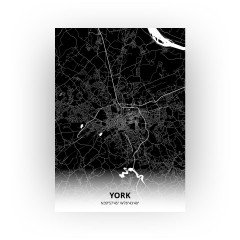 York print - Zwart stijl