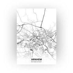Arnhem print - Zwart Wit stijl