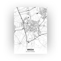 Breda print - Zwart Wit stijl