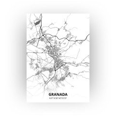 Granada print - Zwart Wit stijl