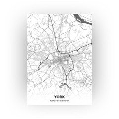 York print - Zwart Wit stijl