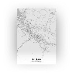 Bilbao print - Tekening stijl