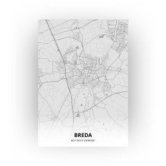 Breda print - Tekening stijl