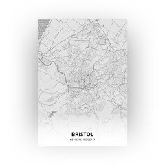Bristol print - Tekening stijl