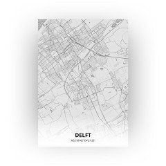 Delft print - Tekening stijl