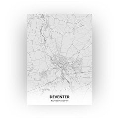 Deventer print - Tekening stijl
