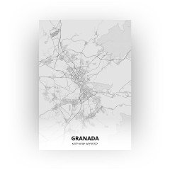 Granada print - Tekening stijl