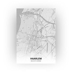 Haarlem print - Tekening stijl
