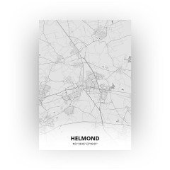 Helmond print - Tekening stijl