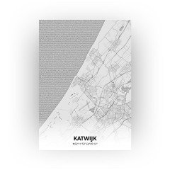 Katwijk print - Tekening stijl