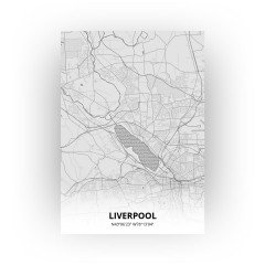 Liverpool print - Tekening stijl