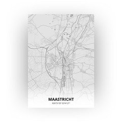 Maastricht print - Tekening stijl