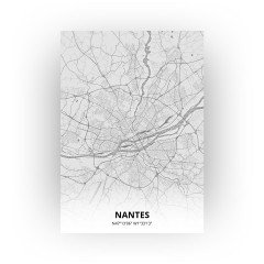Nantes print - Tekening stijl