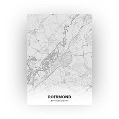 Roermond print - Tekening stijl