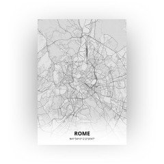 Rome print - Tekening stijl